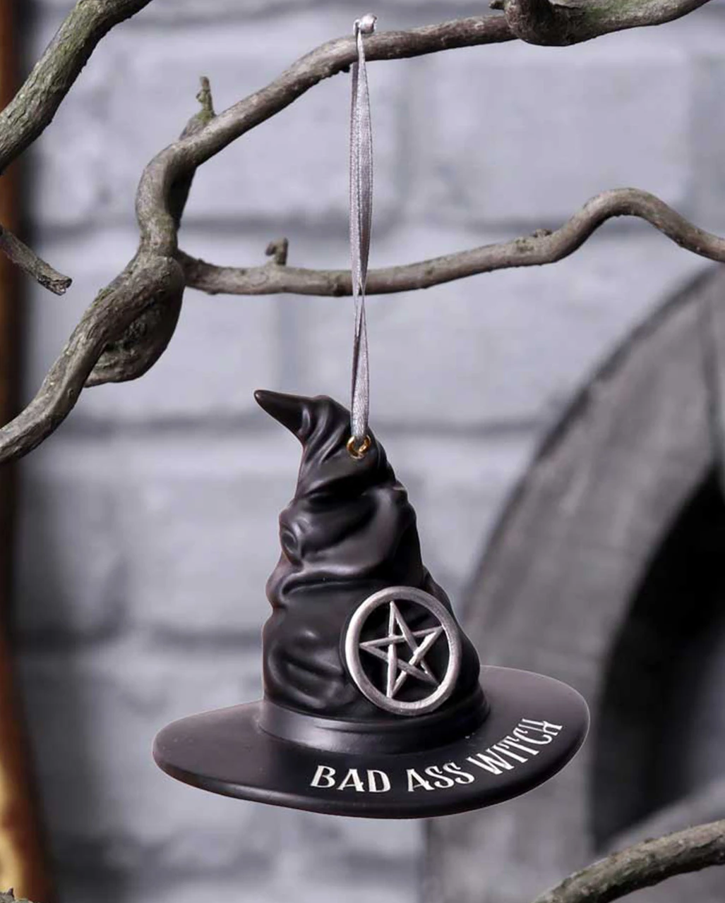 Bad Ass Witch Hängedeko Ornament 9cm 6 Bad Ass Witch Hängedeko Ornament 9cm – Bild 6
