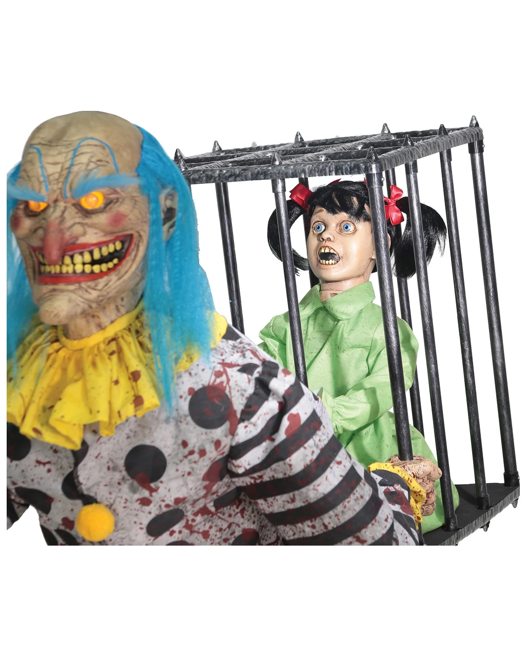 Happy Candy Clown Halloween Animatronic 4 Happy Candy Clown Halloween Animatronic – Bild 4