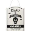 Dead & Breakfast Halloween Dekoschild