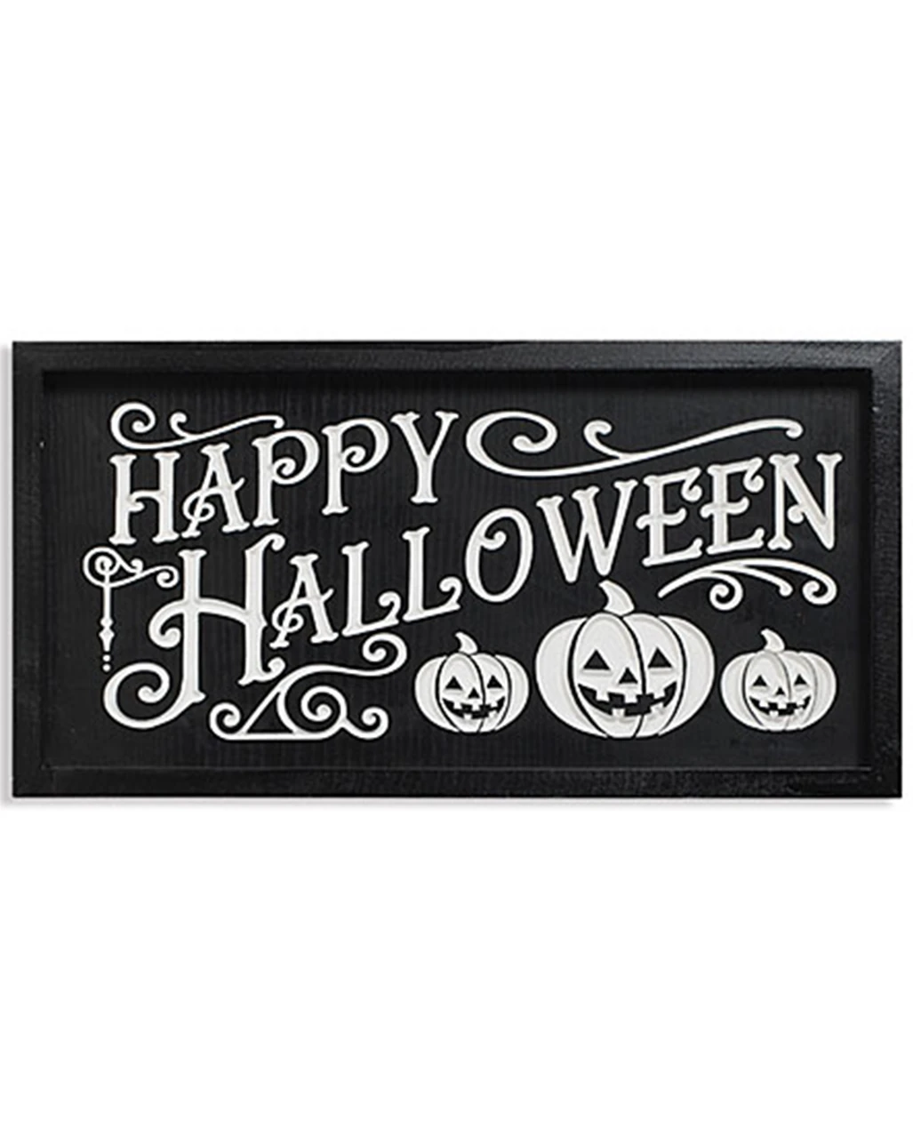 „Happy Halloween“ Wandbild Mit Gravur 41cm 1 „Happy Halloween“ Wandbild Mit Gravur 41cm