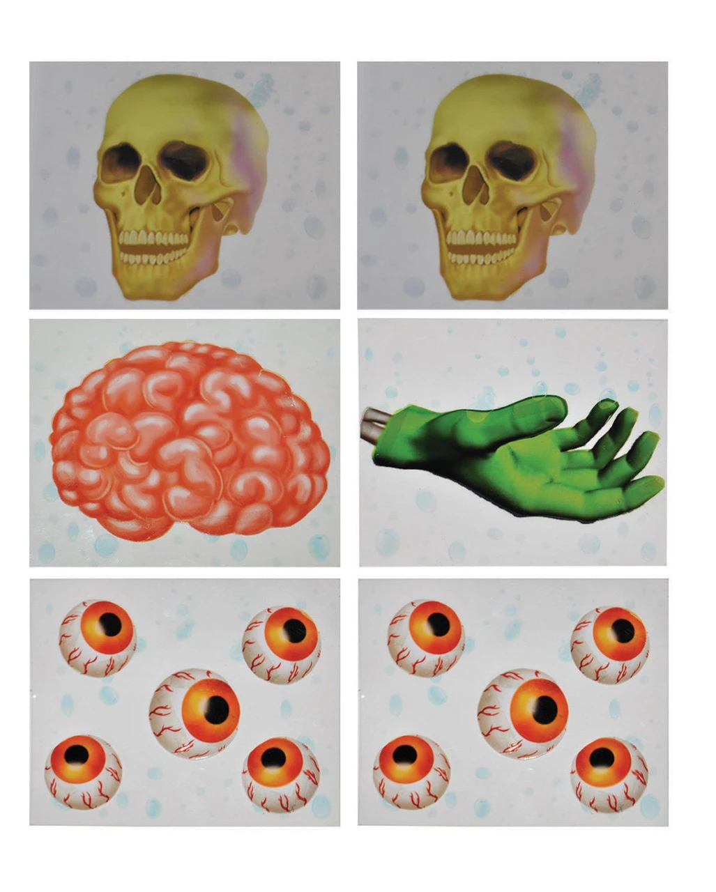 Halloween Flaschen Aufkleber 6 St. 2 Halloween Flaschen Aufkleber 6 St. – Bild 2