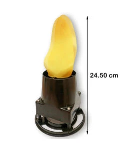 Illusions Flammenlampe Mit Rotem LED Effektrand -Karneval Universe illlusions feuerlampemit rotem led effektrand illusions flammenlampe mit rotem led effekt illusion firelamp with red led lights 52816 03