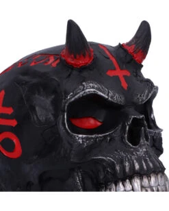 Infernal Teufels Totenschädel 20cm 12 Infernal Teufels Totenschädel 20cm -Karneval Universe infernal teufels totenkopf infernal teufels totenschaedel infernal devil skull gothic deko 54566 06