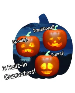 Jabberin Jack Animierter Halloween Kürbis -Karneval Universe jabberin jack sprechender halloween kuerbis jabberin jack animated halloween pumpkin halloween deko und halloween animatronics 51656 3