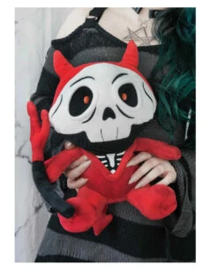 KILLSTAR Doom Teufel Aus Plüsch -Karneval Universe killstar doom pluesch teufel gothic deko halloween deko gothic merchandise 50253 03