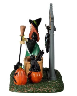 Lemax Spooky Town - Schwarzer Katzen Countdown -Karneval Universe lemax spooky town black cat countdown halloween dekoration spooky town figuren kaufen 53839 03
