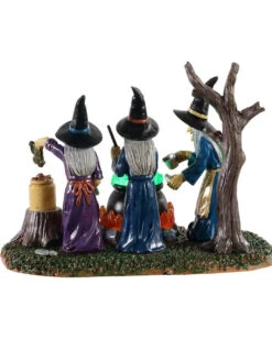 Lemax Spooky Town - Hexen Teamwork -Karneval Universe lemax spooky town witches teamwork halloween dekoration spooky town figurine 53630 04
