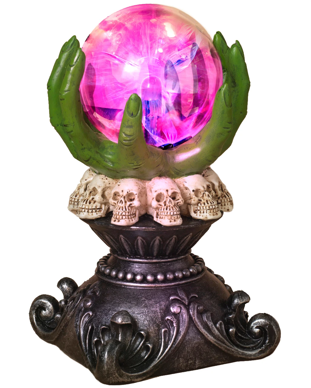 Hexenhände Mit Leuchtender Wahrsagekugel 1 Hexenhände Mit Leuchtender Wahrsagekugel