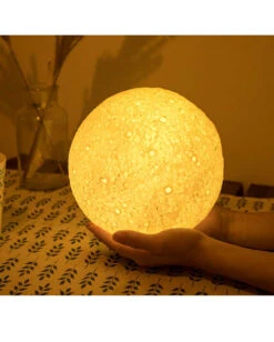 Mondlicht Mit Farbwechsel & Fernbedienung 8 Mondlicht Mit Farbwechsel & Fernbedienung -Karneval Universe mond nachtlicht mit farbwechsel fernbedienung moon light with color changing remote control wohn ambiente 52410 04