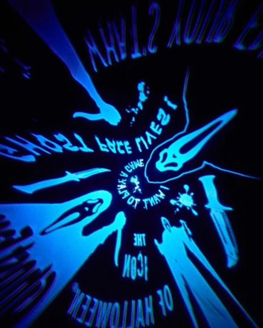 Scream Ghost Face Farbwechsel Projektor 2 Scream Ghost Face Farbwechsel Projektor – Bild 2