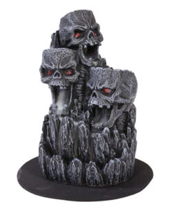 Totenschädelberg Backflow Räucherkegelhalter