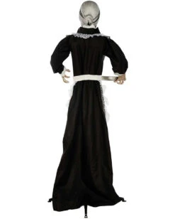 Zombie Dienstmagd Mit Licht & Sound 155cm -Karneval Universe zombie dienstmaedchen mit licht und sound 155cm zombie maid with light and sound halloween animatronics 53364 3